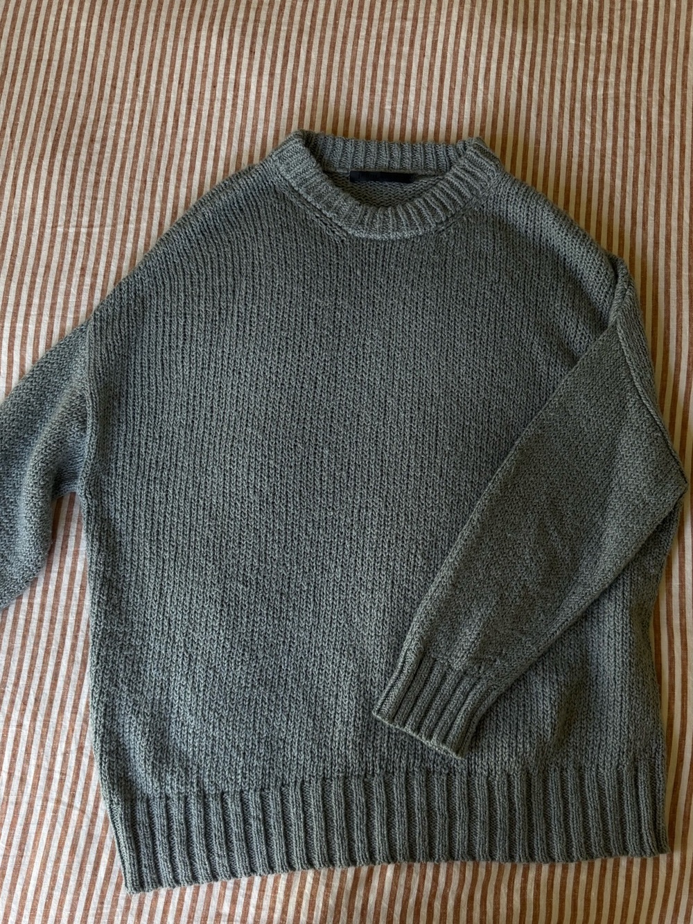Jenni Kayne Oversized Crewneck Knit Sweater